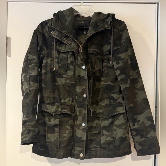 Lucky Brand Jackets & Blazers - Lucky Camo hooded jacket